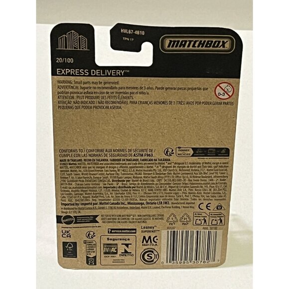 Matchbox Express Delivery Truck 1:64 Diecast Agave Acres Graphics - Picture 2 of 7